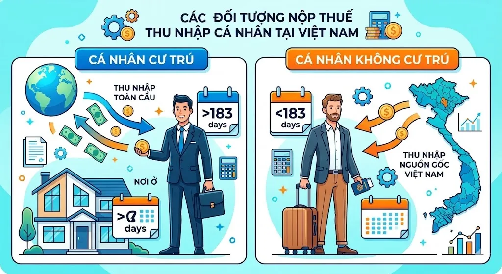 Ai phải đóng thuế thu nhập cá nhân theo quy định mới nhất