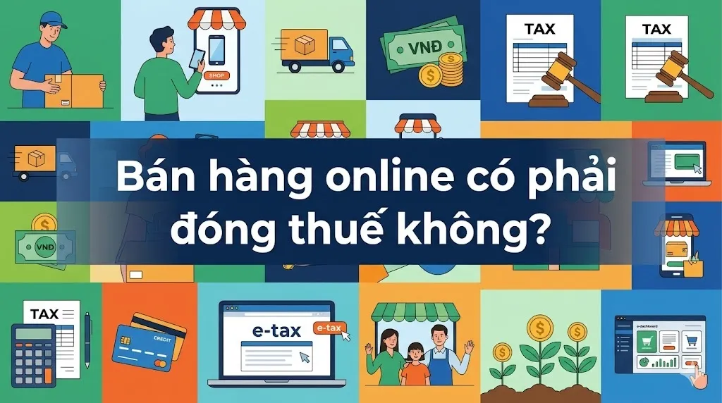 Bán hàng online có phải đóng thuế không