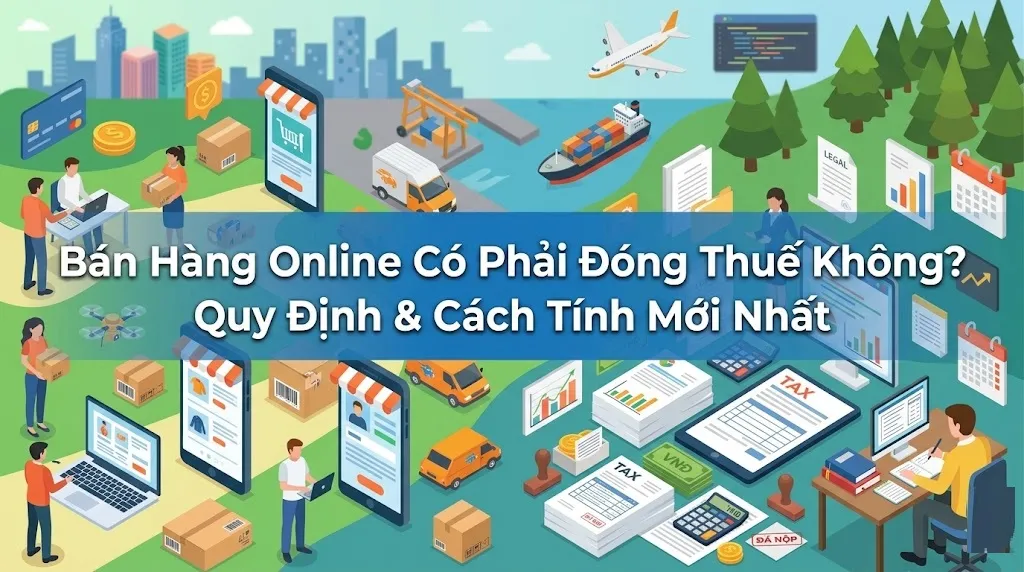 Bán Hàng Online Có Phải Đóng Thuế Không? Quy Định Mới Nhất 2026