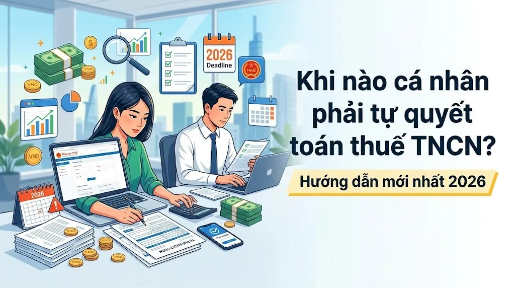 Khi Nào Cá Nhân Phải Tự Quyết Toán Thuế TNCN? Hướng Dẫn Mới Nhất 2026