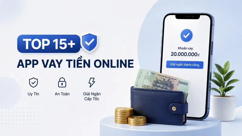 TOP 15+ App Vay Tiền Online Uy Tín, An Toàn, Giải Ngân Cấp Tốc 2026