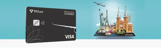 Điều kiện và thủ tục mở thẻ tín dụng Thẻ tín dụng quốc tế TPBank Vietnam Airlines Visa Platinum