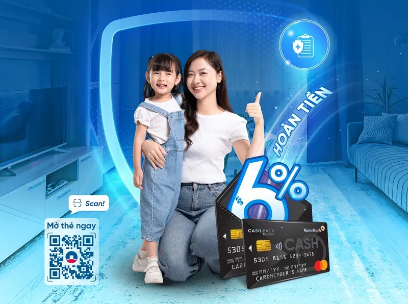 Điều kiện và thủ tục mở thẻ tín dụng Thẻ tín dụng Vietinbank Mastercard Platinum Cashback