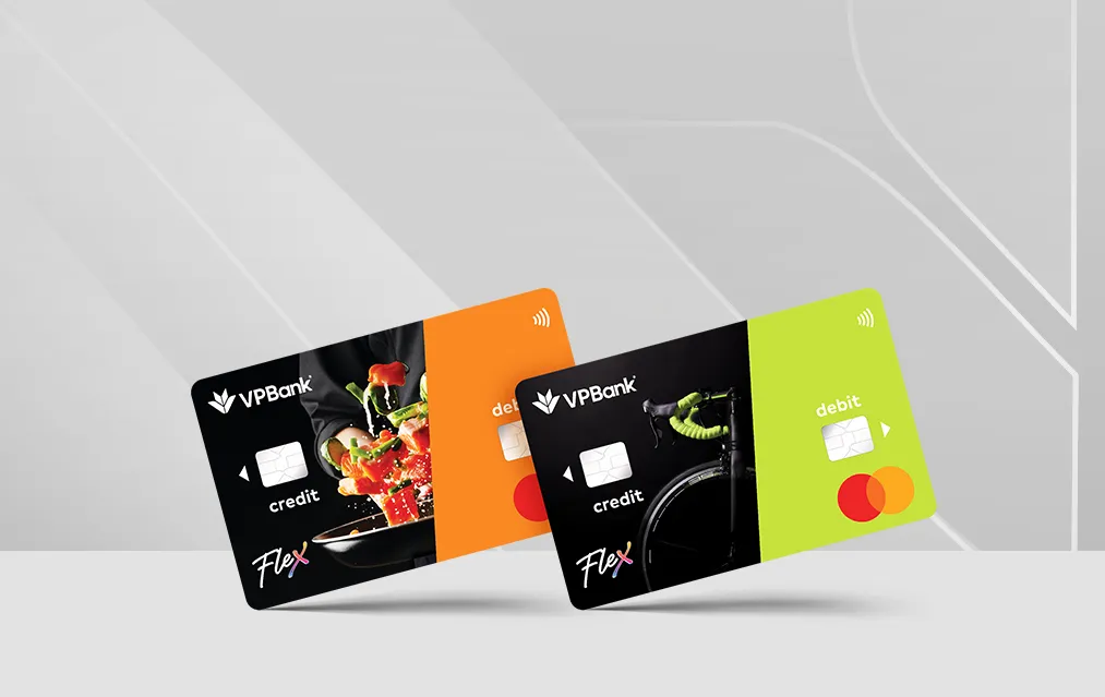 Điều kiện và thủ tục mở thẻ tín dụng Thẻ tín dụng đa năng 2 trong 1 VPBank Flex Mastercard
