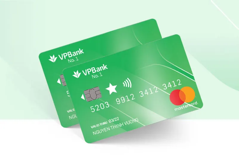 Điều kiện và thủ tục mở thẻ tín dụng Thẻ tín dụng VPBank Number 1 MasterCard