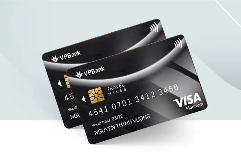 Điều kiện và thủ tục mở thẻ tín dụng Thẻ tín dụng VPBank Visa Platinum Travel Miles
