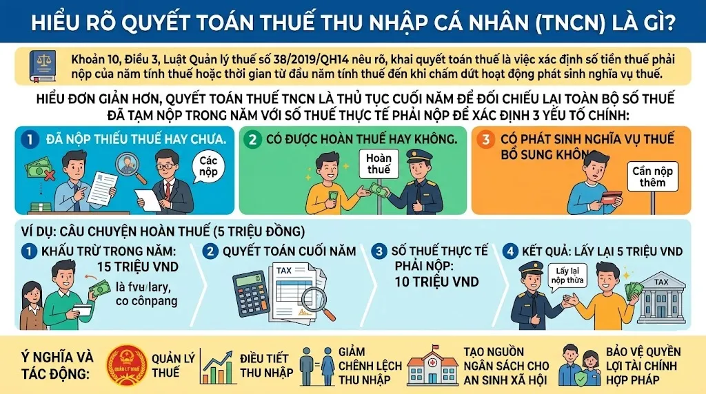 Hiểu rõ quyết toán thuế thu nhập cá nhân là gì