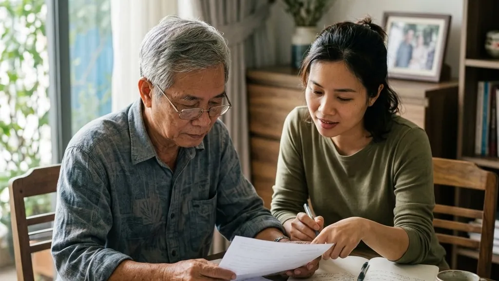 Người có lương hưu có thể đăng ký làm người phụ thuộc của con cái không
