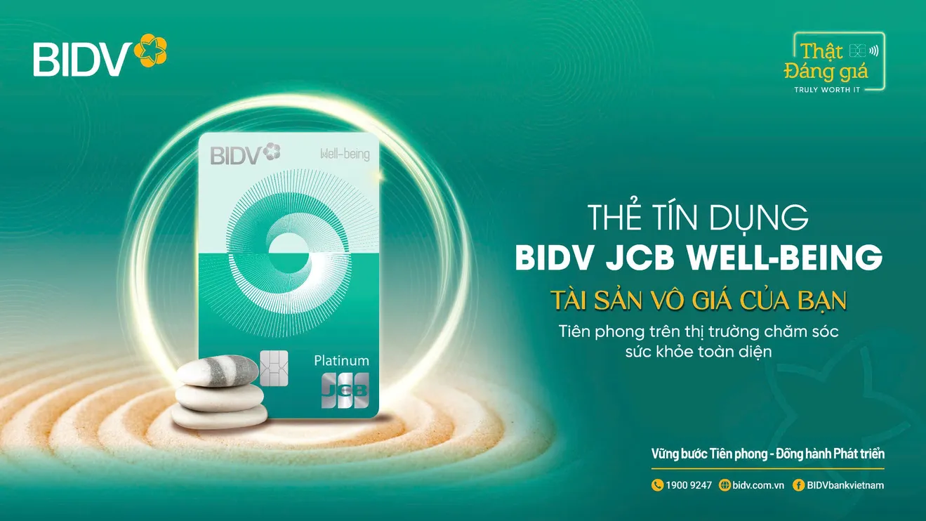 Nhận định đánh giá thẻ tín dụng Thẻ tín dụng BIDV JCB Well-being từ chuyên gia Thẻ Tốt Nhất