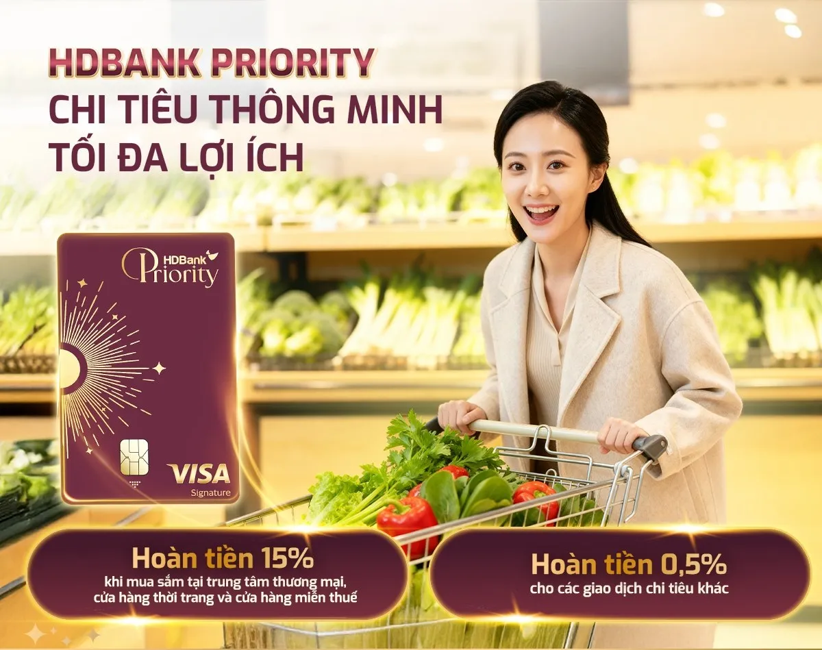 Nhận định đánh giá thẻ tín dụng Thẻ tín dụng HDBank Priority - Tinh Tú Phương Đông từ chuyên gia Thẻ Tốt Nhất