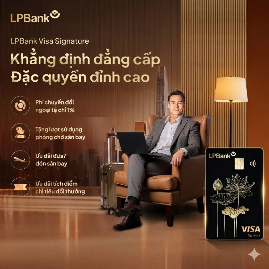 Nhận định đánh giá thẻ tín dụng Thẻ tín dụng quốc tế LPBank Visa Signature từ chuyên gia Thẻ Tốt Nhất