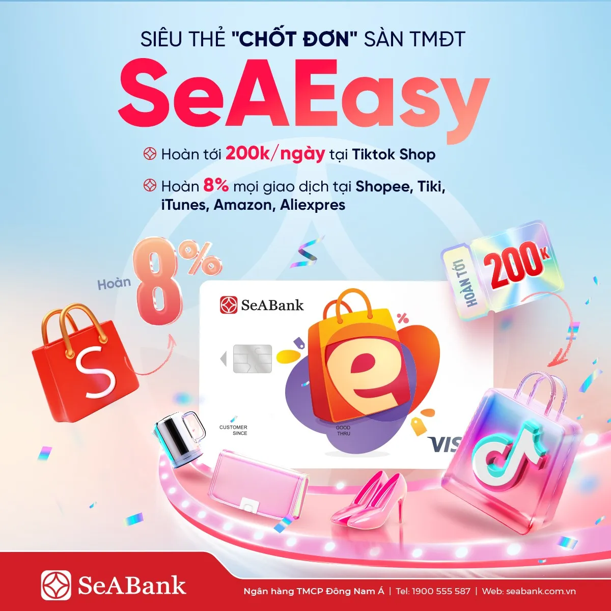 Nhận định đánh giá thẻ tín dụng Thẻ tín dụng quốc tế SeA-Easy từ chuyên gia Thẻ Tốt Nhất