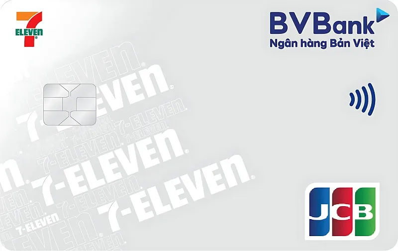 Thẻ tín dụng BVBank Thẻ tín dụng BVBank JCB 7-Eleven