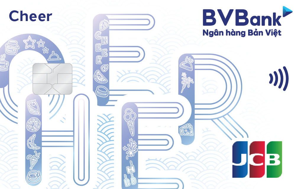 Thẻ tín dụng BVBank Thẻ tín dụng BVBank JCB Cheer