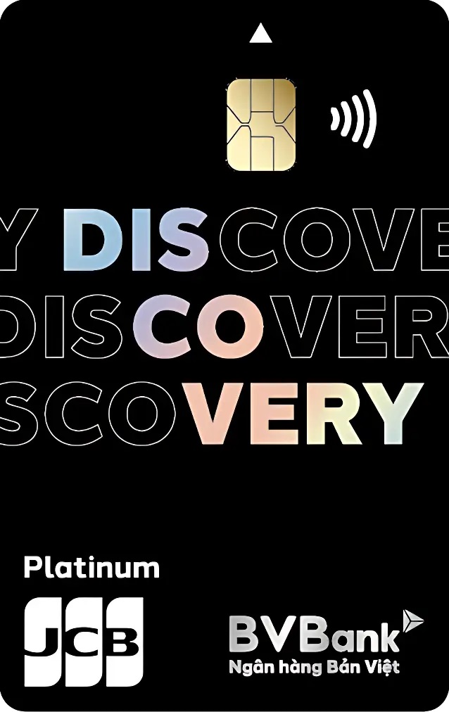 Thẻ tín dụng BVBank Thẻ tín dụng BVBank JCB Discovery