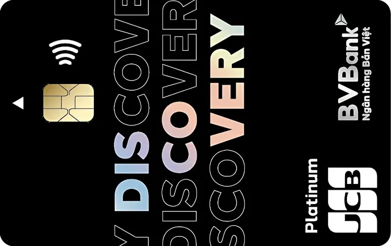 Thẻ tín dụng BVBank Thẻ tín dụng BVBank JCB Discovery