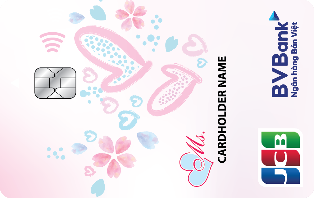 Thẻ tín dụng BVBank Thẻ tín dụng BVBank JCB Ms.