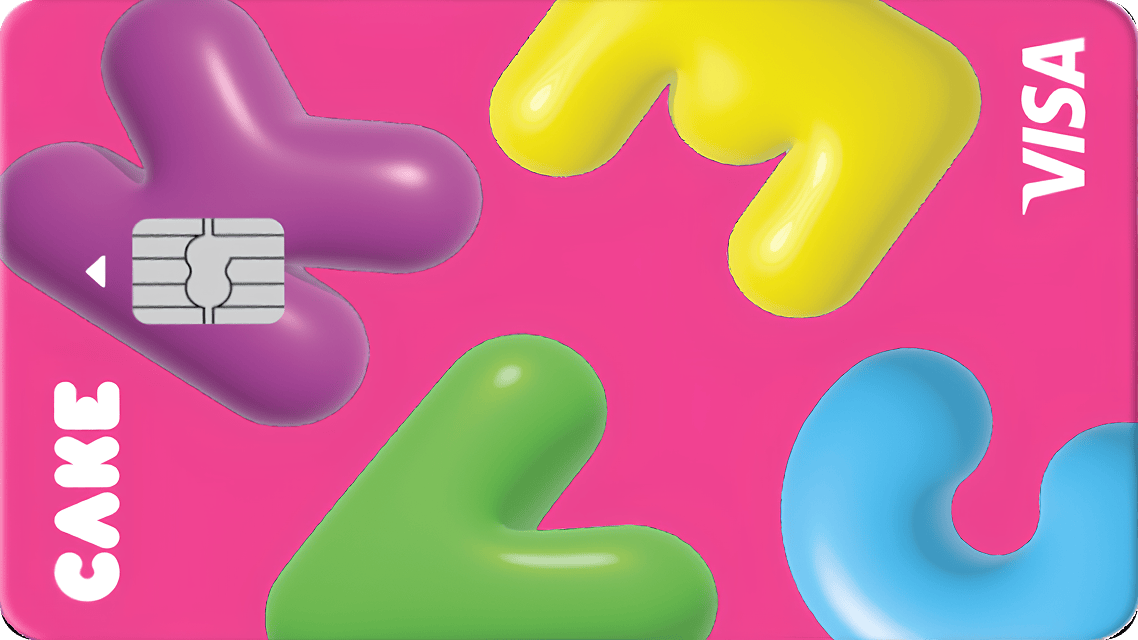 Thẻ tín dụng Cake Thẻ tín dụng Cake Freedom 2in1