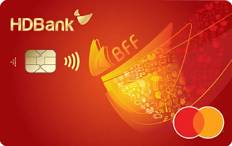 Thẻ tín dụng HD Bank Thẻ tín dụng HDBank Best Friend Forever