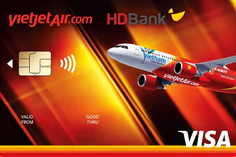 Thẻ tín dụng HD Bank Thẻ tín dụng HDBank Vietjet Classic