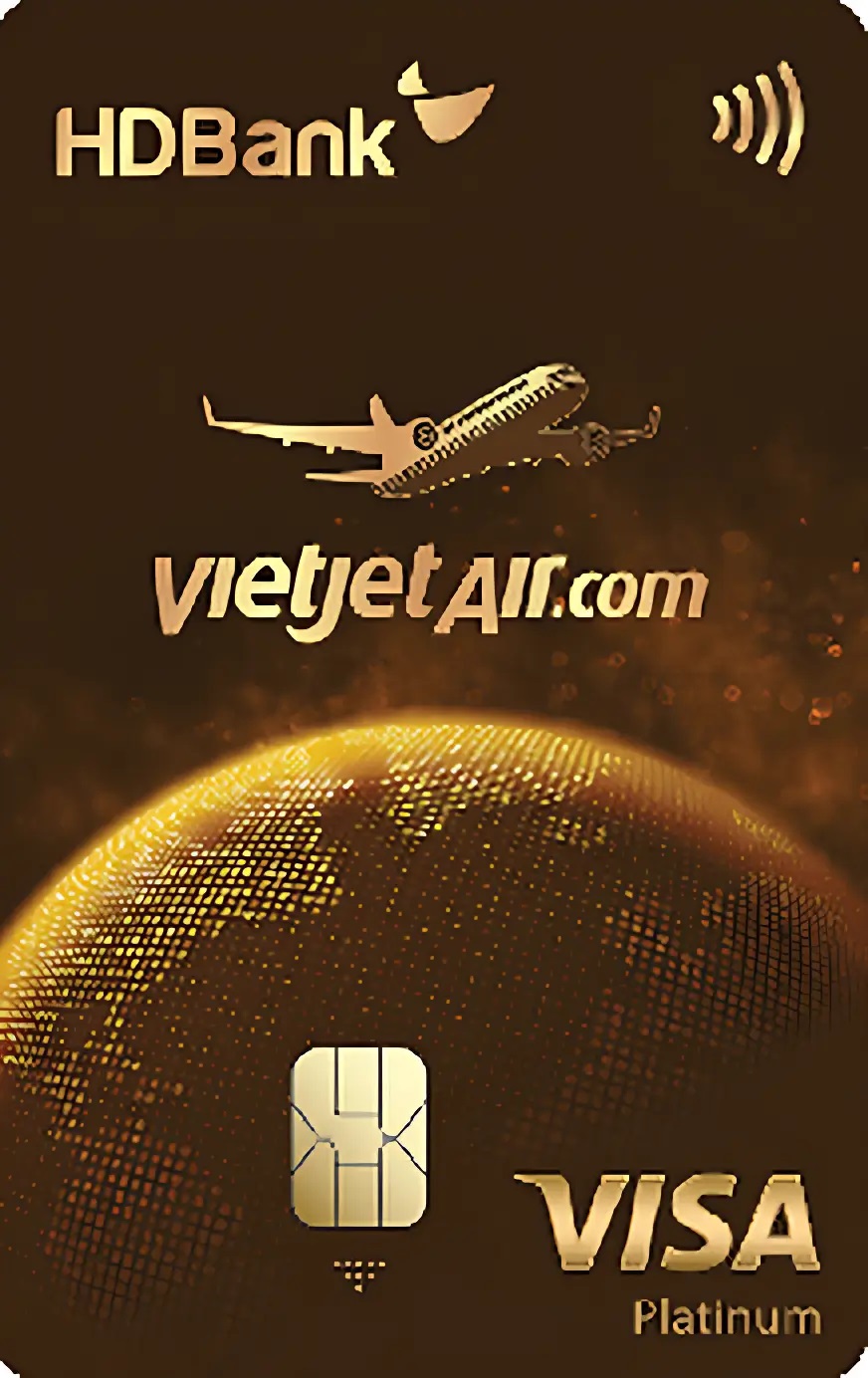 Thẻ tín dụng HD Bank Thẻ tín dụng HDBank Vietjet Platinum