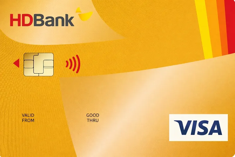 Thẻ tín dụng HD Bank Thẻ tín dụng HDBank Visa Gold