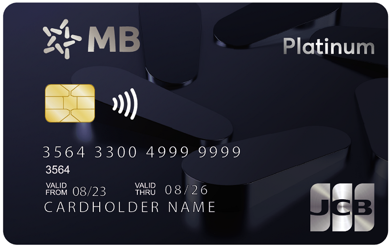 Thẻ tín dụng Mb bank Thẻ tín dụng quốc tế MB JCB Platinum
