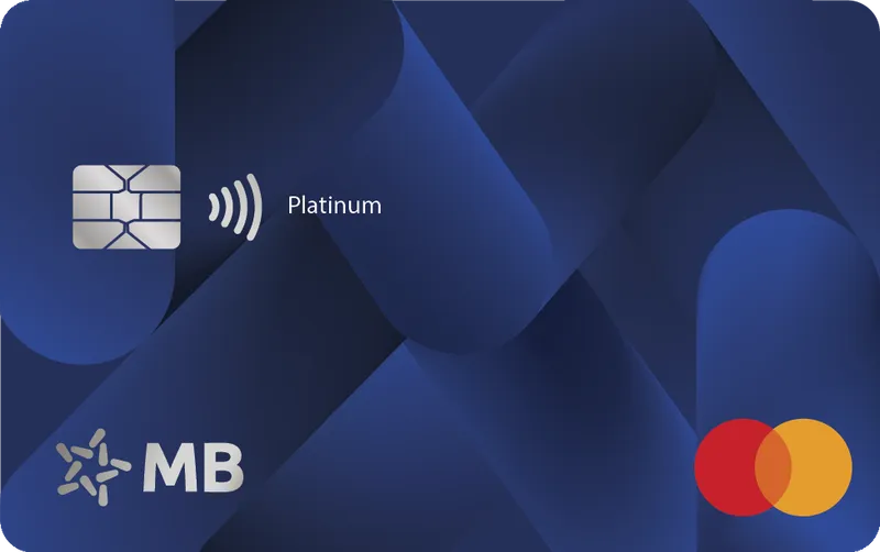 Thẻ tín dụng Mb bank Thẻ tín dụng quốc tế MB Mastercard Platinum
