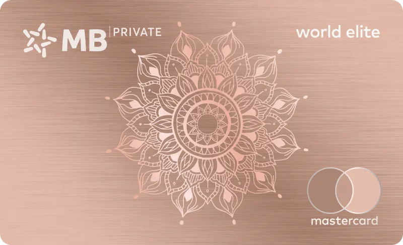 Thẻ tín dụng Mb bank Thẻ tín dụng quốc tế MB Priceless World Elite Mastercard