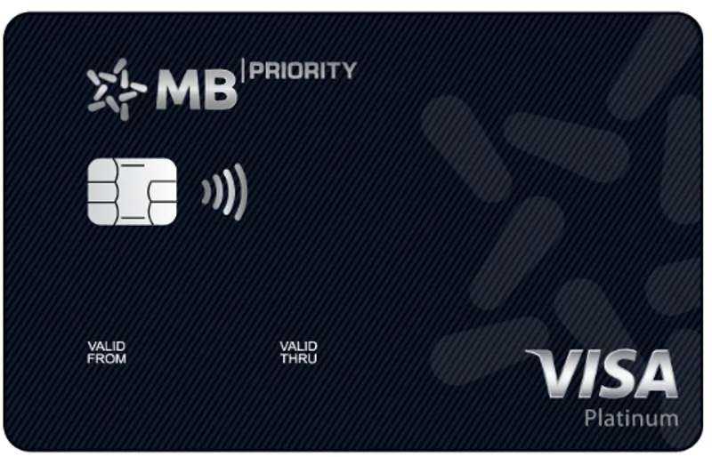 Thẻ tín dụng Mb bank Thẻ tín dụng quốc tế MB Visa Priority