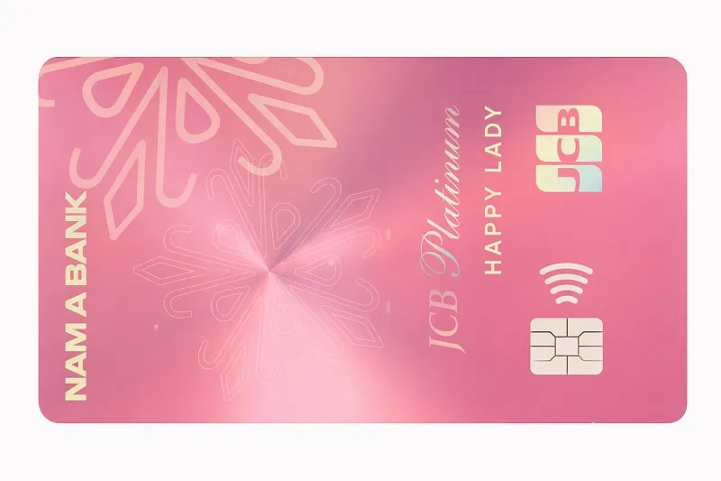 Thẻ tín dụng Nam A Bank Thẻ tín dụng happy lady - NAM A BANK