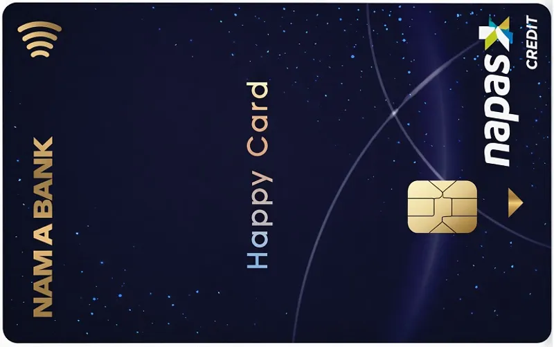 Thẻ tín dụng Nam A Bank Thẻ tín dụng nội địa nam a bank - happy card platinum