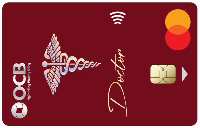 Thẻ tín dụng OCB (liobank) Thẻ tín dụng OCB DOCTOR MASTERCARD PLATINUM