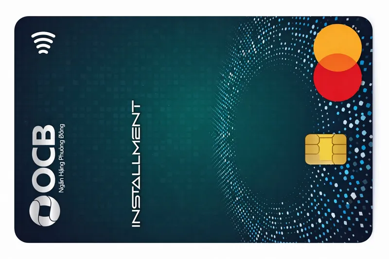 Thẻ tín dụng OCB (liobank) Thẻ tín dụng OCB INSTALLMENT MASTERCARD PLATINUM
