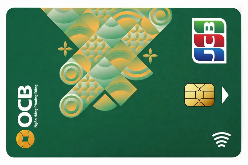 Thẻ tín dụng OCB (liobank) Thẻ tín dụng OCB JCB GOLD