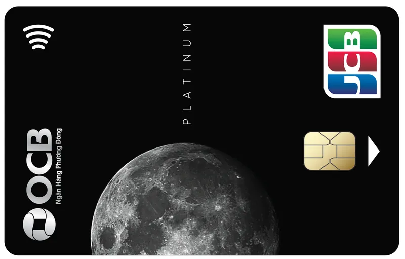 Thẻ tín dụng OCB (liobank) Thẻ tín dụng OCB JCB PLATINUM