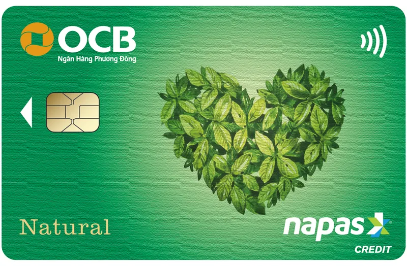 Thẻ tín dụng OCB (liobank) Thẻ tín dụng OCB NATURAL CREDIT