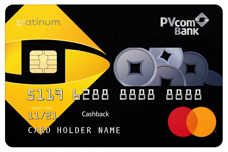 Thẻ tín dụng PVcomBank Thẻ tín dụng PVcomBank Cashback Platinum