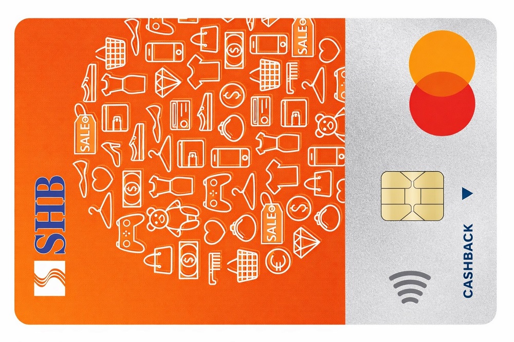 Thẻ tín dụng SHB Thẻ tín dụng quốc tế SHB Mastercard Cashback
