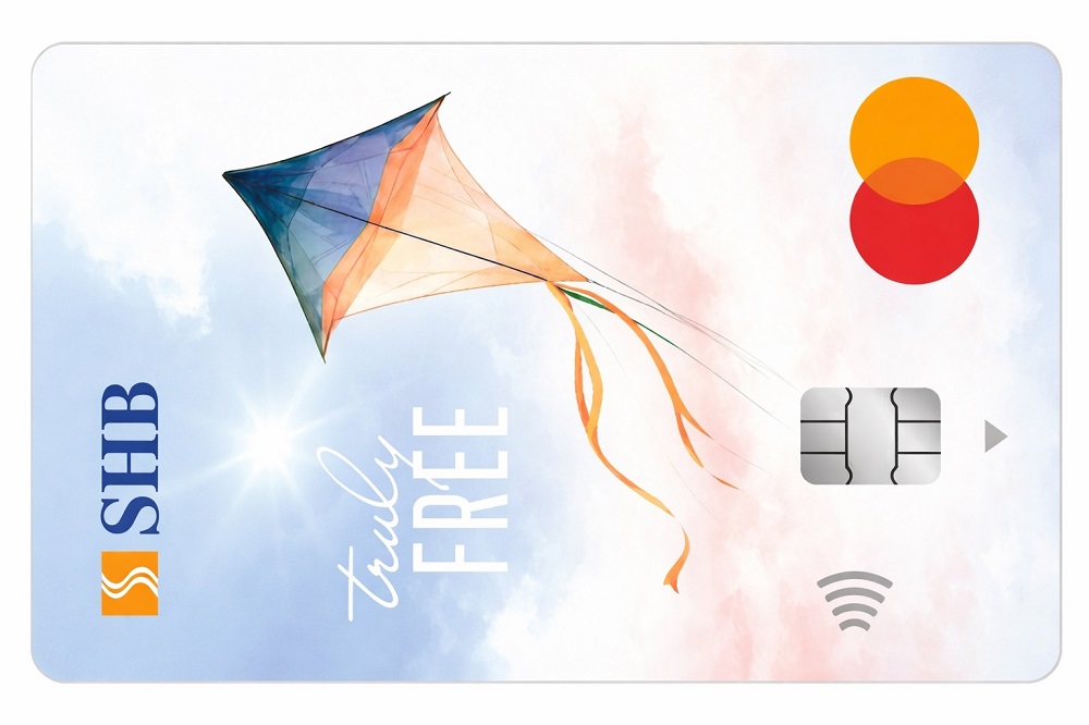 Thẻ tín dụng SHB Thẻ tín dụng SHB Mastercard Truly Free