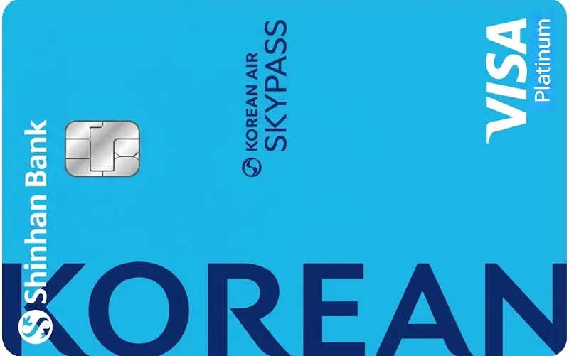 Thẻ tín dụng Shinhan bank Thẻ tín dụng Cá nhân Korean Air – Shinhan