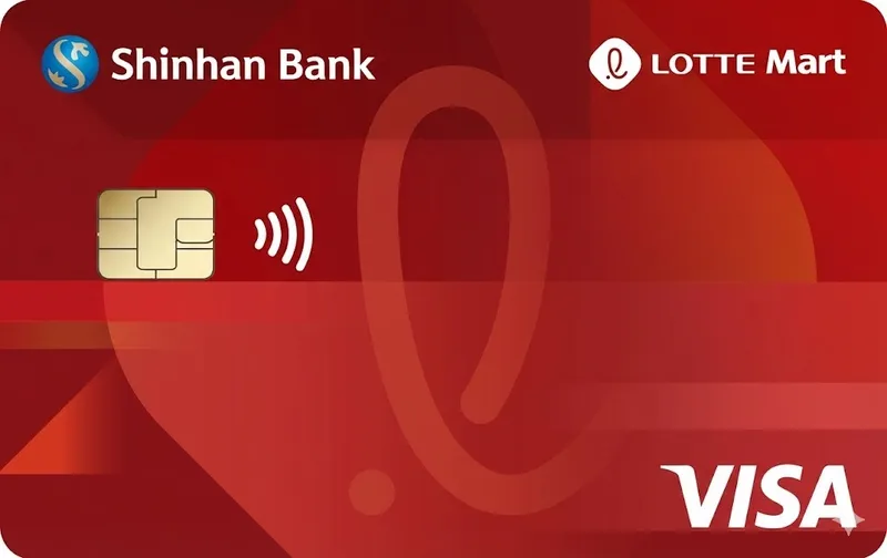 Thẻ tín dụng Shinhan bank Thẻ Tín Dụng Quốc Tế Shinhan – Lotte Mart
