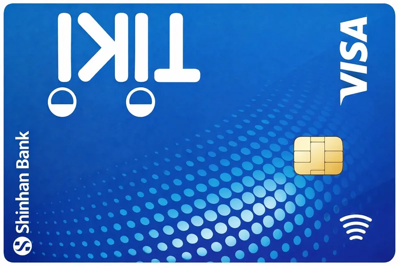 Thẻ tín dụng Shinhan bank Thẻ tín dụng Tiki – Shinhan hạng Chuẩn