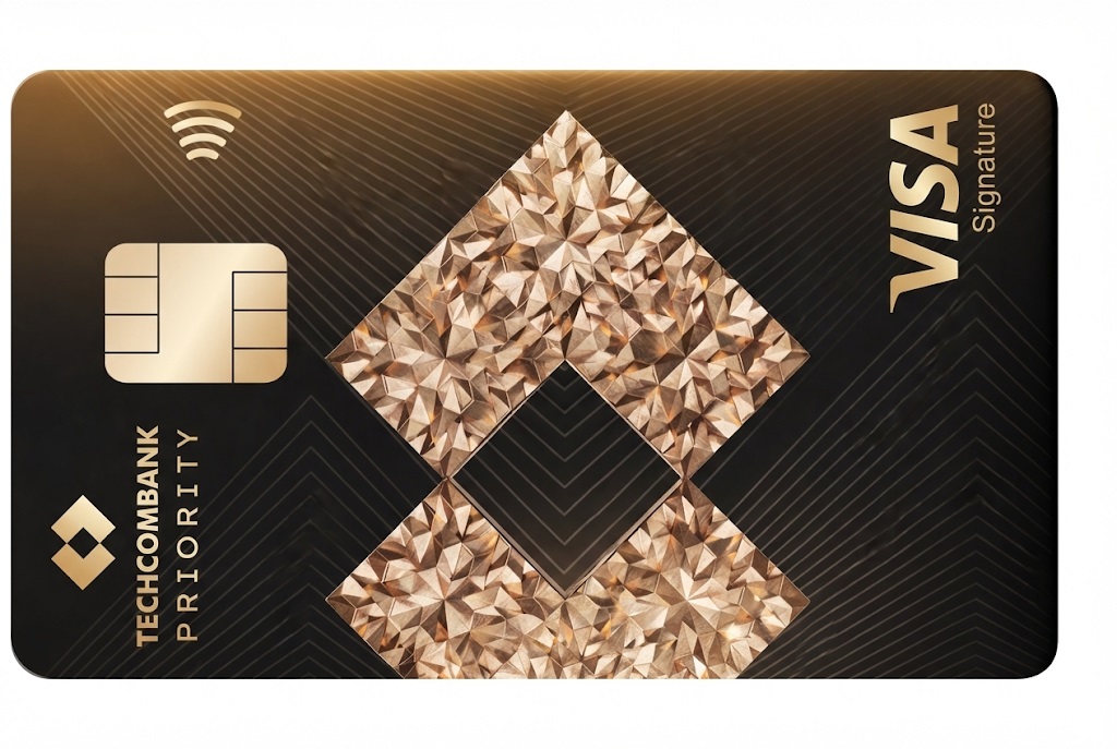 Thẻ tín dụng Techcombank Thẻ tín dụng Techcombank Priority Visa Signature