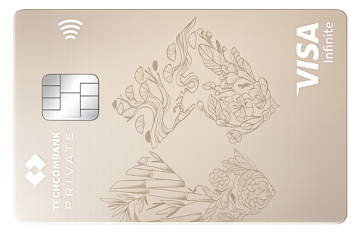 Thẻ tín dụng Techcombank Thẻ tín dụng Techcombank Private Visa Infinite​