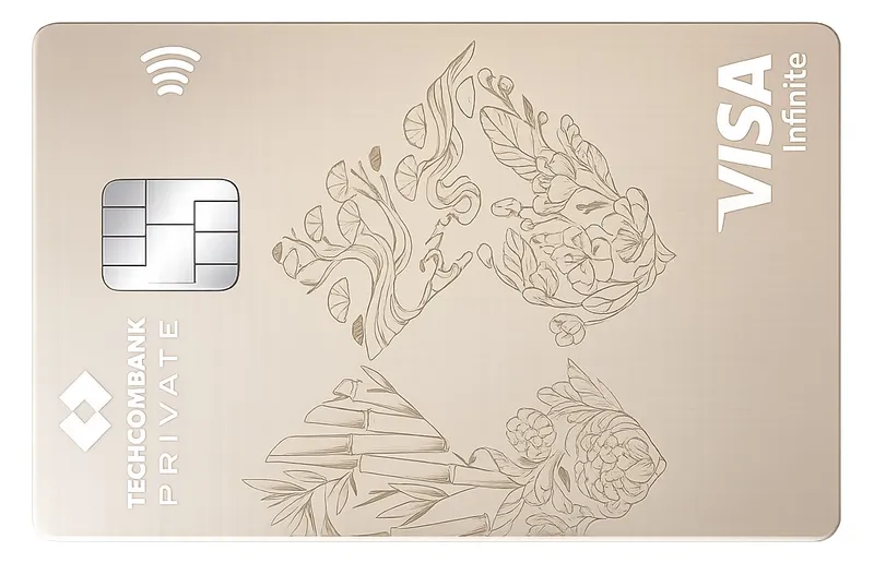Thẻ tín dụng Techcombank Thẻ tín dụng Techcombank Private Visa Infinite
