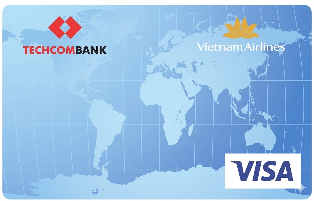 Thẻ tín dụng Techcombank Thẻ tín dụng Vietnam Airlines Techcombank Visa Classic