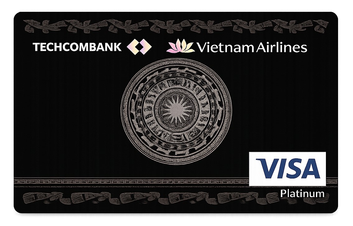 Thẻ tín dụng Techcombank Thẻ tín dụng Vietnam Airlines Techcombank Visa Platinum