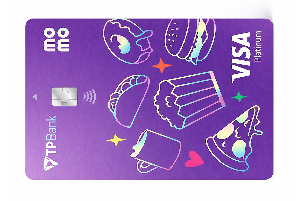 Thẻ tín dụng Tpbank Thẻ tín dụng quốc tế TPBank Momo Visa Platinum