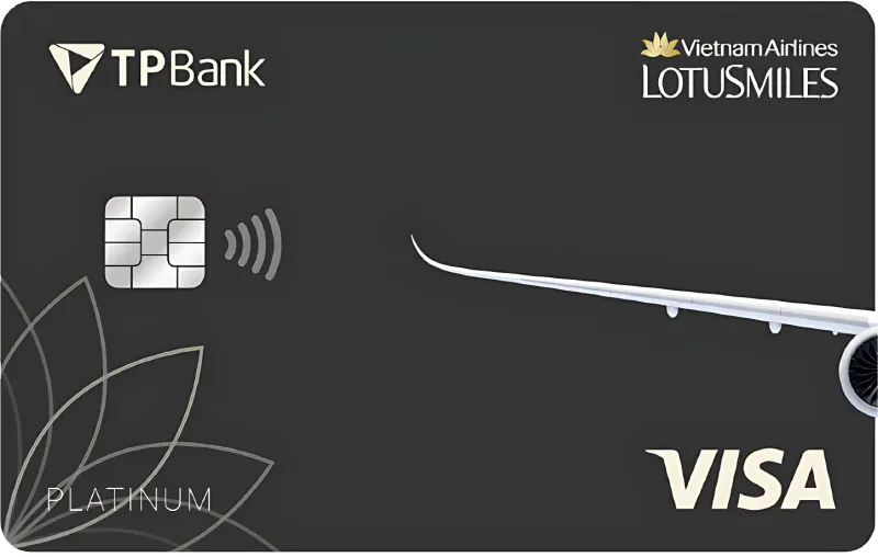 Thẻ tín dụng Tpbank Thẻ tín dụng quốc tế TPBank Vietnam Airlines Visa Platinum
